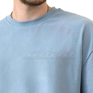 Camisetas Oversize Transpirables para Hombre, de Algodón Pesado, Estilo Urbano, Ajuste Holgado, Proveedor Mayorista - Product Image 2