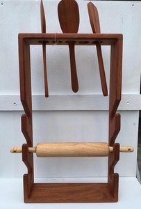 Traditional Wooden <b>Rolling</b> <b>Pin</b> for Baking and Cooking Applications - Product Image 6
