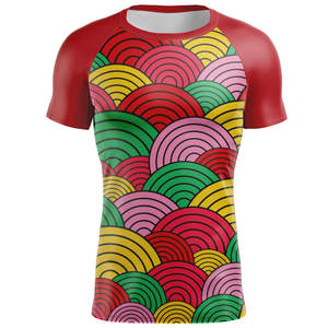 Camiseta de Natación de Manga Larga con Estampado Sublimado, Camiseta de Protección UV para Hombre, Camiseta de Protección Solar con Logotipo Personalizado, Camiseta de Surf de Secado Rápido - Product Image 5