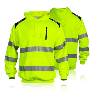 Veste de sécurité réfléchissante d'hiver en polyester de classe 3 à haute visibilité pour la construction et la sécurité - Product Image 2