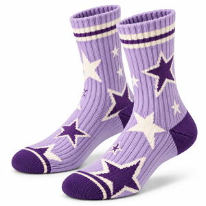Calcetines de punto con logotipo personalizado, mezcla de algodón suave, calcetines deportivos casuales, puño acanalado, calcetines cómodos y transpirables, proveedor OEM ODM - Product Image 2