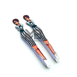 Pinzas para Cejas Ultrafinas y Modernas de Acero Inoxidable con Punta Puntiaguda, Depilación sin Esfuerzo con Agarre Preciso, Diseño Duradero - Product Image 4