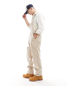 Pantalones de Trabajo Elegantes para Hombre, Overoles de Algodón, Suaves, Duraderos, Cómodos, con Tirantes Ajustables, Ropa Casual de Calle - Product Image 2