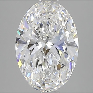 Diamant non monté certifié IGI 5.01 ovale VS1, diamant cultivé neuf - Product Image 1