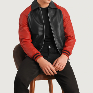 Stylish Varsity Winter <b>Jacket</b> For <b>Men</b> With Classic Design Soft Lining And Comfortable Fit Perfect For Casual Wear - Product Image 4