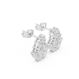 925 Chic Trendy for Weddings Women's Stud <b>Earrings</b> Unique Designer - Product Image 5