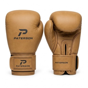 Gants de boxe personnalisés en gros pour hommes, en cuir synthétique, pour entraînement de fitness, avec sangle de poignet rembourrée et fermeture auto-agrippante, fabrication sous marque privée - Product Image 6