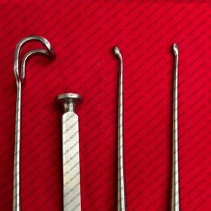 Juego de instrumentos ortopédicos veterinarios más vendidos, juego de 4 piezas, kit de cirugía animal, juego de herramientas quirúrgicas veterinarias de acero inoxidable, CE - Product Image 2