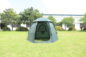 CAMPTOWN CAUCASUS 300 outdoor camping tent fiber glass pole <b>system</b> shelter <b>shower</b> fishing picnic adventure easy setup - Product Image 5