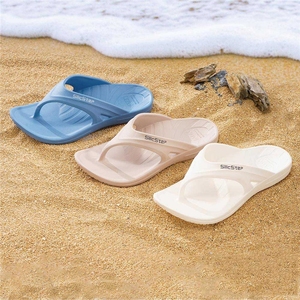 combine EVA with semiconductor waste recycling silicon dioxide powder men's air flip flops for man - Product Image 2