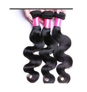 Cheveux indiens Remy 100% vierges, doux et non traités, cuticules alignées, cheveux de temple provenant d'un seul donneur, style double trame, ondulation Water Wave - Product Image 4