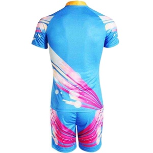 Ensemble Maillot et Short de Rugby Imprimé Numérique Couleur Unie Taille Adulte – Vêtement de Sport Élégant – Prix de Gros - Product Image 2