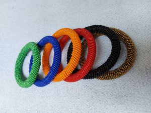 Pulsera de Moda Bohemia para Mujer Bestone, Hecha a Mano con Cuentas de Semillas y Perlas, Chapado en Oro, Diseño de Mascota, Novedad - Product Image 4