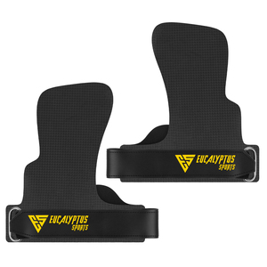 Custom Logo for Gym Hand Grips Set Wrist Sweat Bands Cross-Training Functional Workout <b>Chalk</b> Hand Calleras Natural Hypalon - Product Image 1