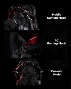 Poste de travail informatique T2 Throne pour 3 moniteurs, chaise zéro gravité, extensible pour 5 moniteurs, prend en charge l'écran ultra-large - Product Image 2