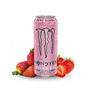 Pack Original Monster Ultra Strawberry Dreams (12x500ml) - Boisson Énergisante Sans Sucre Premium en Gros - Product Image 6