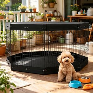 Cuccia per Cani da Esterno Salvaspazio, Recinti e Cancelli per Animali Domestici - Product Image 4