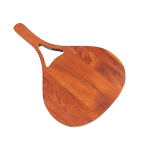 Planche à découper rectangulaire rustique moderne en bois d'acacia bronze foncé pour cuisine et salle à manger, disponible pour la vente en gros en Inde - Product Image 2