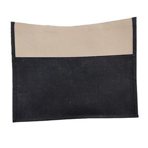 Reusable Stylish PP Laminated Jute <b>Canvas</b> Shopping <b>Bag</b> Rope Handle High End Promotional Wedding Exhibition Use Free Distribution - Product Image 4