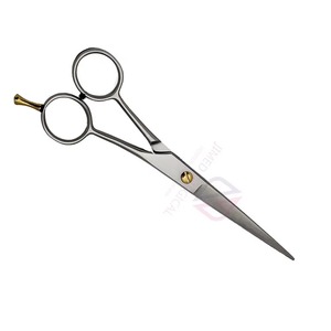 Ciseaux de coiffure professionnels 5,5 pouces, petits ciseaux de barbier en acier inoxydable, réglables, pour droitiers, avec lame de rasoir pour salon - Product Image 2