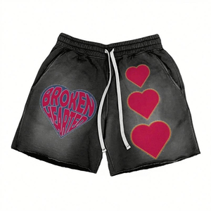 Ensemble sweat-shirt et pantalon de survêtement évasé vintage style streetwear rétro, avec logo brodé personnalisé en patchwork, pour équipes professionnelles - Product Image 3