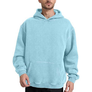 Sweat-shirts d'hiver pour hommes et femmes, imprimés numériquement, décontractés, style hip-hop streetwear, 100% coton molletonné, avec poche, imperméables, personnalisables OEM - Product Image 4