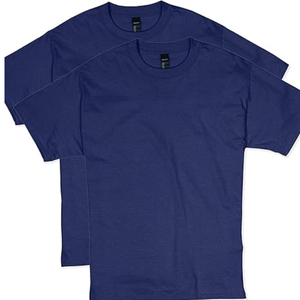 T-shirt pour homme style robuste en coton épais, col rond, vêtement décontracté - Product Image 2