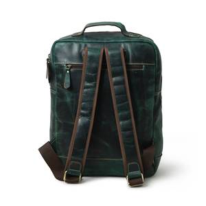 Mochila de Cuero Genuino Personalizada de Lujo para Hombre, Mochila para Portátil, Bolsa de Viaje Impermeable, Mochilas de Cuero Real Duraderas LBK-0128 - Product Image 2