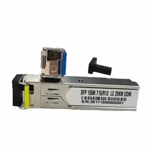 Generieke 155Mbps Tx1310nm Rx1550nm Enkele Modus Smf Lc Connector 20Km 40Km Fiber Sfp Module Transceiver Tx1550nm Rx1310nm BI-DI