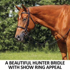 Brida de Cuero Resistente Diseñada para Jinete Profesional, Comodidad Duradera y Control Superior del Caballo - Product Image 2