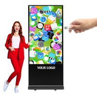 Pantalla Digital Táctil de Grado Industrial para Señalización Digital, Funcionamiento Continuo 24/7 para Tiendas Minoristas, Centros Comerciales, Aeropuertos y Educación