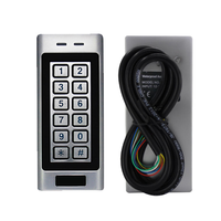Teclado Metálico IP68 Resistente al Agua, Sistemas de Control de Seguridad para Entrada de Puertas, Lector de Tarjetas de Identificación EM, Control de Acceso RFID Independiente para Puertas