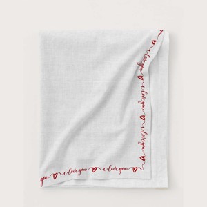 Mantel de Algodón y Lino Antiarrugas y Antidecoloración, Mantel Bordado para Comedor - Product Image 5