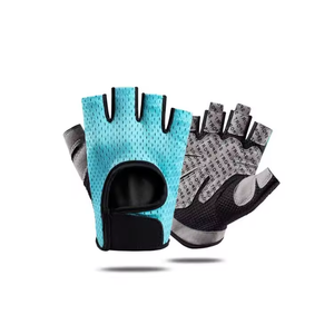 Direct Manufacturer Sale Unisex Summer Leather Half Finger <b>Touch</b> <b>Screen</b> Thin Breathable Non-Slip Lightweight - Product Image 6