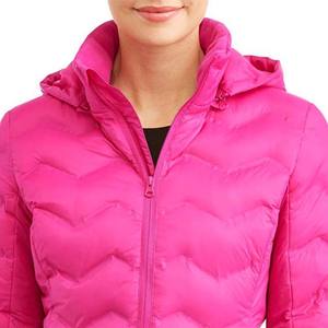 เสื้อแจ็คเก็ตผู้หญิงแบบใหม่ บุผ้านวม  บริการ OEM แบบกำหนดเอง พร้อมโลโก้และดีไซน์ตามสั่ง กันน้ำและกันลม - Product Image 5