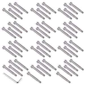Kit Sistema Ringhiera in Cavo da 50 Pezzi in Acciaio Inossidabile T316 da 3/16 Pollici con Morsetti per Fune Metallica e Chiave Allen - Product Image 6