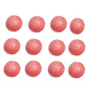 Opale rose naturelle de forme ronde, pierre semi-précieuse, opale rose taillée en forme de rose, pierre de qualité, cabochon, pierre précieuse non montée pour la création de bijoux - Product Image 2