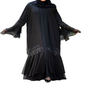 Abaya de haute qualité pour les filles en gros personnalisé ODM dernier 2023 - Product Image 1