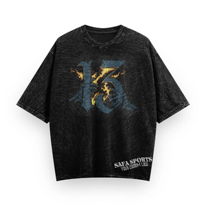 T-shirt surdimensionné pour homme de Damien Leone, Terrifier 3, noir, imprimé avec un motif de personnage, col rond, manches courtes, style streetwear - Product Image 5