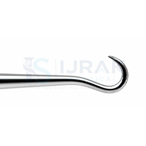 ตะขอผ่าตัดสแตนเลสสำหรับศัลยกรรมพลาสติก ยี่ห้อ Joseph แบบ Single Skin Hook ขนาด 6 นิ้ว ผลิตโดย Ijrak Surgical - Product Image 4