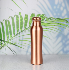 Bouteille d'eau en cuivre de qualité supérieure, martelée/lisse/effet diamant, en promotion - Product Image 3