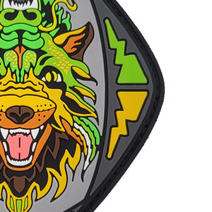 Patchs en silicone avec logo en relief 3D, étiquettes en caoutchouc souple PVC, logos en caoutchouc de haute qualité 2025 - Product Image 3