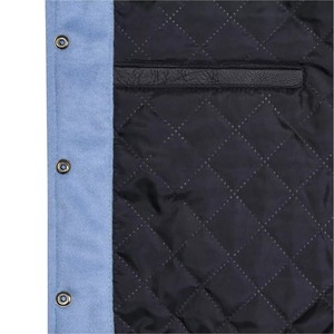 Chaqueta Varsity para Hombre, Modelo 2024, Más Vendida, Personalizada, 100% Lana, Alta Calidad, Resistente al Viento, Informal, de Invierno, Larga, con Revestimiento de Lona - Product Image 5