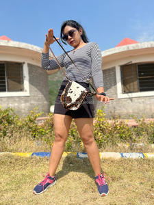 Nuevo estilo occidental pelo en piel de cuero bolsos de hombro de alta calidad de moda de piel de vaca genuina de cuero Sling Side bolso - Product Image 3