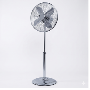 Smart Airflow Pedestal <b>Stand</b> <b>Fan</b> Adjustable Height High Speed Cooling For Home Use - Product Image 1