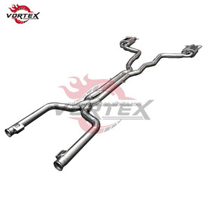 ระบบท่อไอเสียแคทแบ็กสแตนเลส 304 ยี่ห้อ Vortex สำหรับรถยนต์ Mercedes-Benz AMG W205 C63 แบบเรซซิ่ง ติดตั้งง่าย - Product Image 4