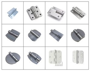 Bisagra de acero inoxidable de tres hojas de alta resistencia para puertas de hierro, herrajes de puerta duraderos de la marca DIVINE para aplicaciones industriales - Product Image 6