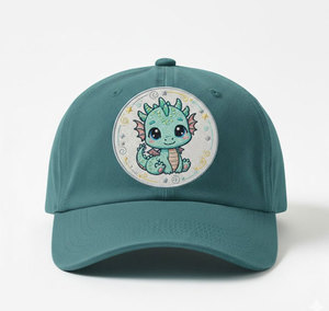 Gorra Clásica de Algodón Bordada Unisex de Perfil Bajo con Ajuste Suave Sin Estructura y Bordado Duradero - Product Image 4
