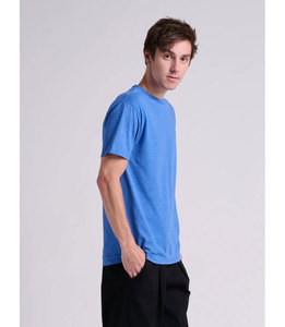 เสื้อยืดคอกลมสีขาวแบบยูนิเซ็กซ์ สำหรับสกรีนโลโก้ ร้านสกรีนเสื้อผ้า เสื้อยืดแขนสั้นคอกลมสีขาวสำหรับผู้ชาย - Product Image 6