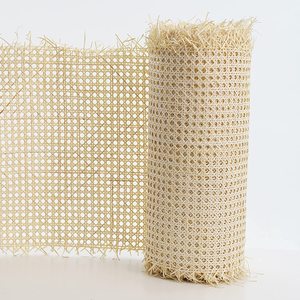 Mejor Venta de cintas de caña de ratán natural hechas a mano venta directa de fábrica rollos hexagonales de tejido de malla de ratán - Product Image 6
